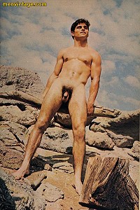 men naked outdoors